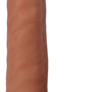 Thinz 8 Inch Slim Dildo with Balls - Light