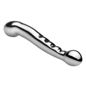 Steel Elegance Dual Ended Dildo