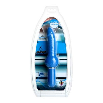 Blue Boy 10 Mode Silicone Thruster Dildo