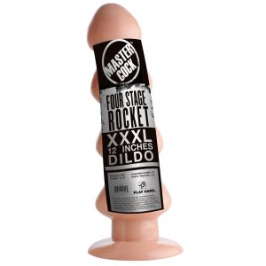 Four Stage Rocket Dildo Flesh