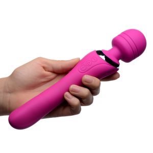 Whirling Wand 2 in 1 Silicone Dual Massage Wand