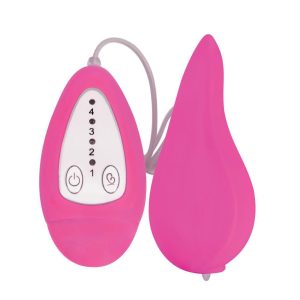 Groove Smooth Silicone Remote Vibe- Pink