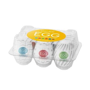 Easy Beat Egg New Standard Masturbator Six Pack