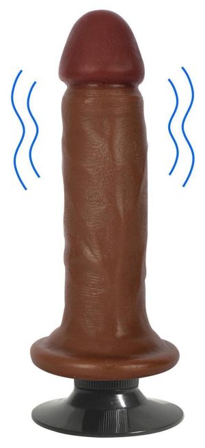 Jock Medium Vibrating Dildo - 6 Inch