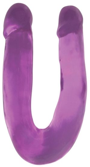 Lollicock Sweet Slim Double Dipper Dildo - Purple