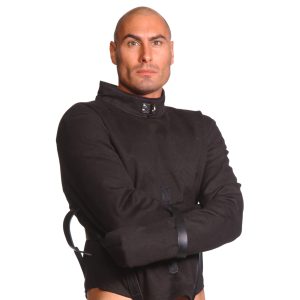 Strict Leather Black Canvas Straitjacket- Medium