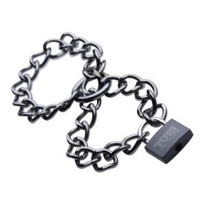 Tom of Finland Locking Chain Cuffs