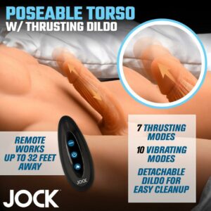 Poseable Torso with Thrusting Dildo