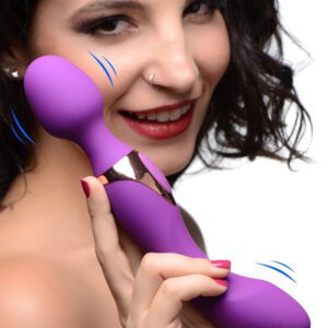 10X Dual Duchess 2-in-1 Silicone Massager - Purple