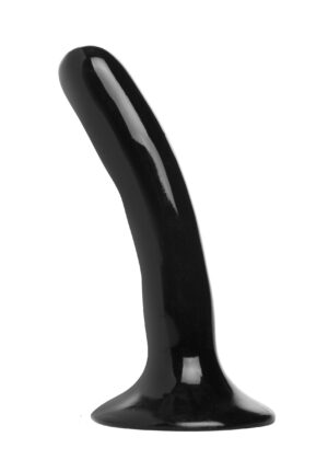 Slim Strap On Harness Dildo- Black